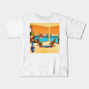 Lounge Snakes Kids T-Shirt